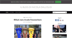 Desktop Screenshot of nicoladallolio.it